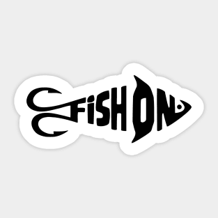 Fish ON Sticker